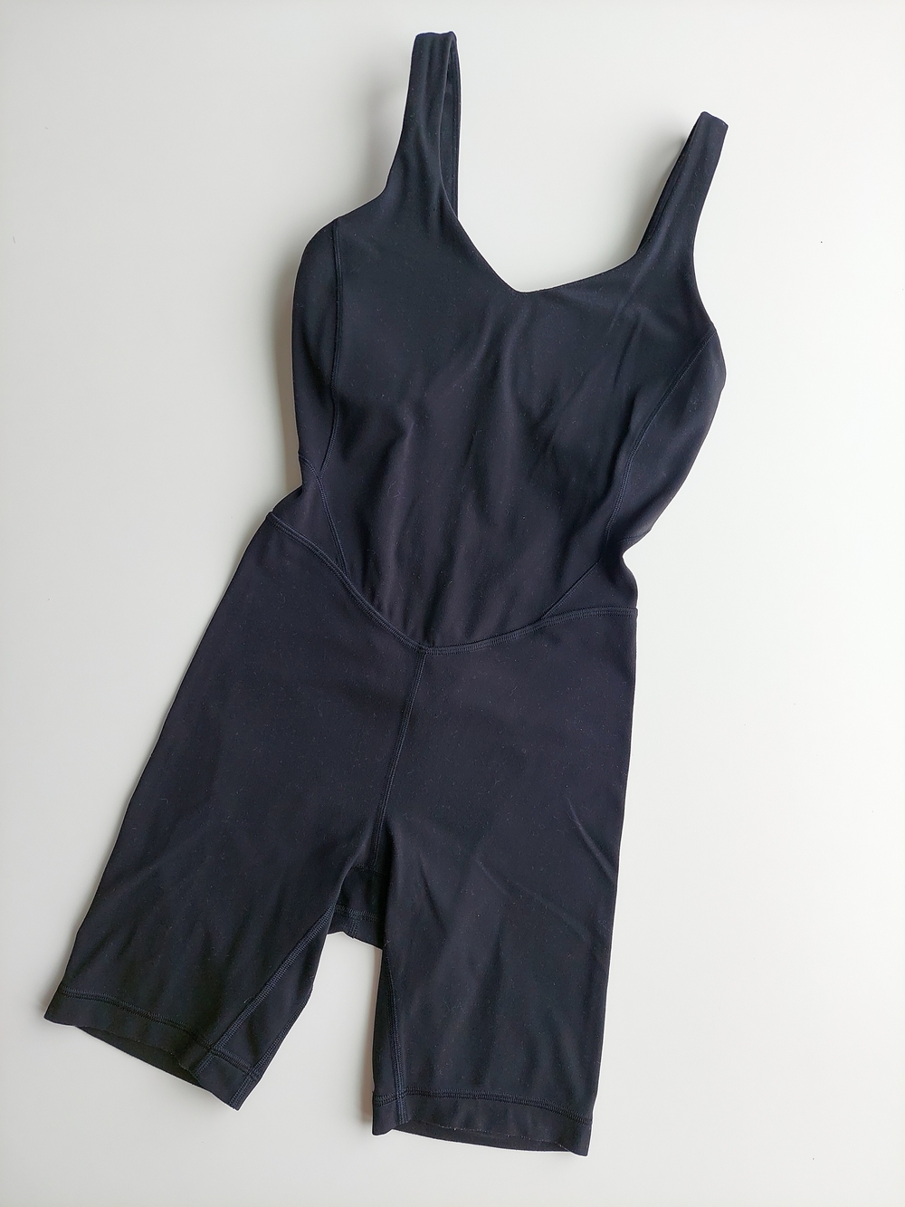 Lululemon Align Bodysuit Romper XS Black One Piece Athletic Active Wear Mini
